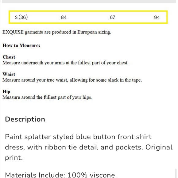 NWT Gorgeous Exquise blue polka dot dress!! - Picture 11 of 12